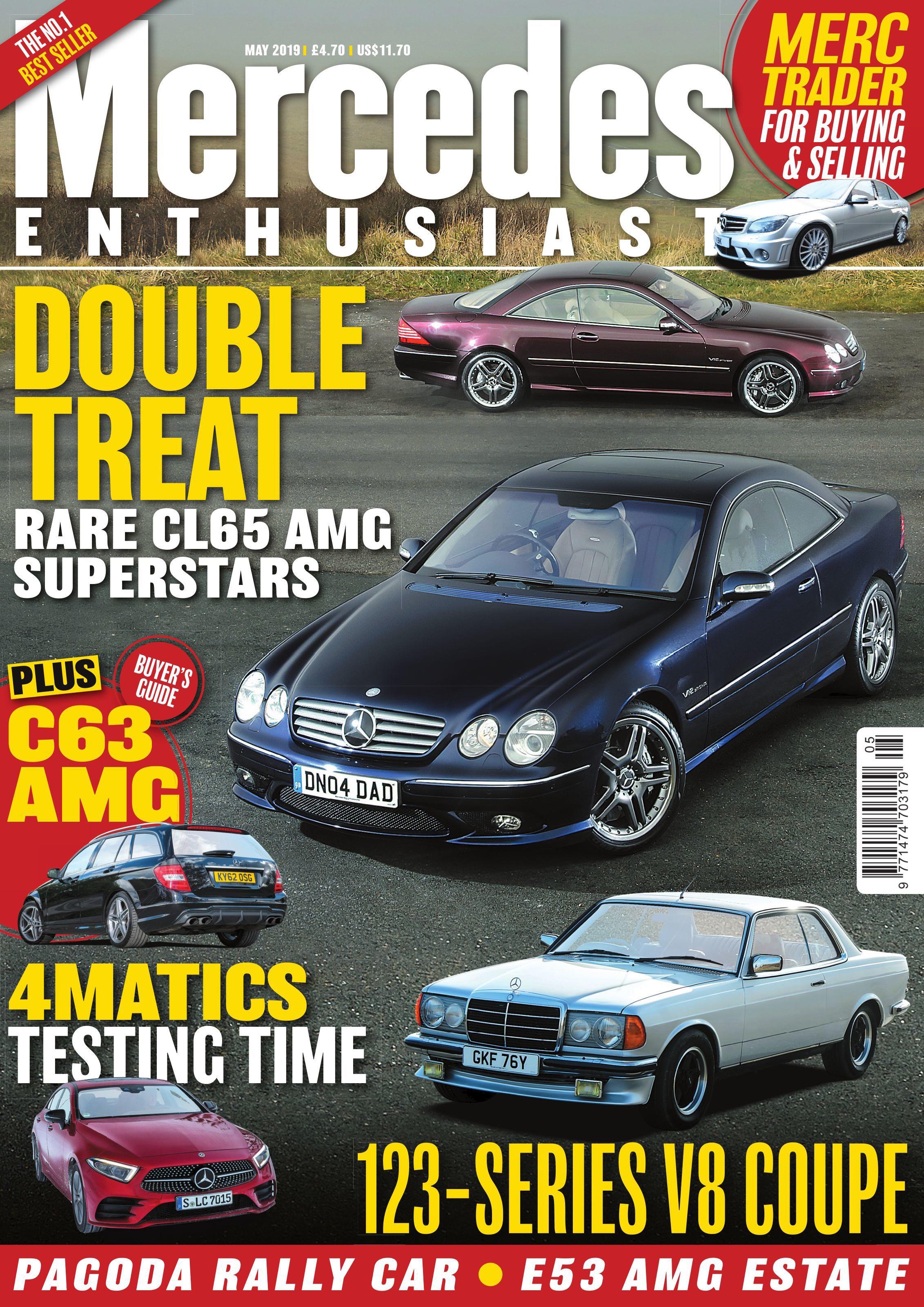 Журнал Mercedes enthusiast. May 2019